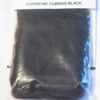 ������� Superfine dry fly dub  black